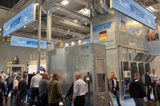 Stoisko Nestro Group podczas targów Ligna 2025