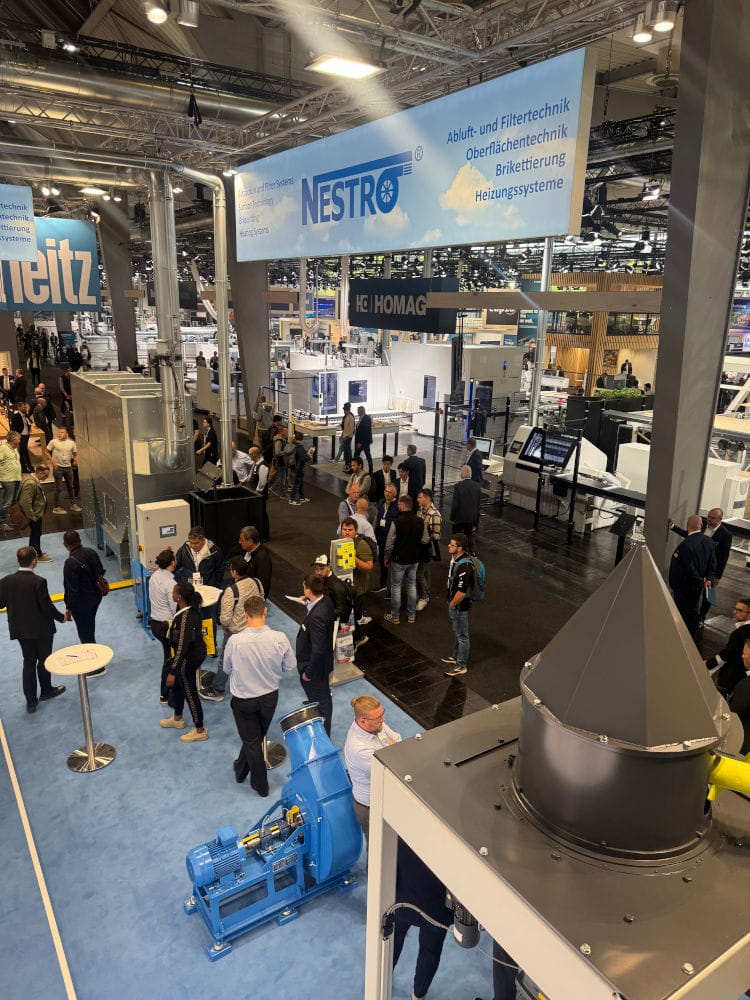 Stoisko Nestro Group podczas targów Ligna 2025
