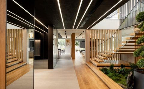 Wnętrze domu, projekt pracownia14.