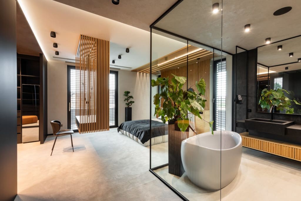 Wnętrze domu, projekt pracownia14.