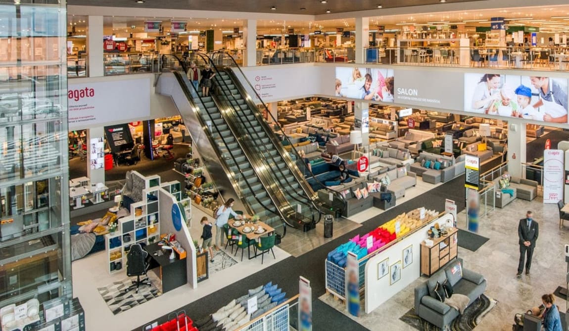 W maju 2025 r. sprzedaż mebli odnotowała dwucyfrowy wzrost.