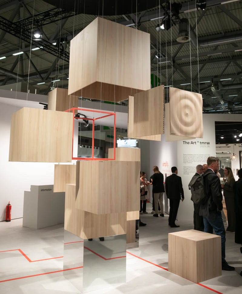 Schattdecor - stoisko na targach INTERZUM 2025 - dekor Riva