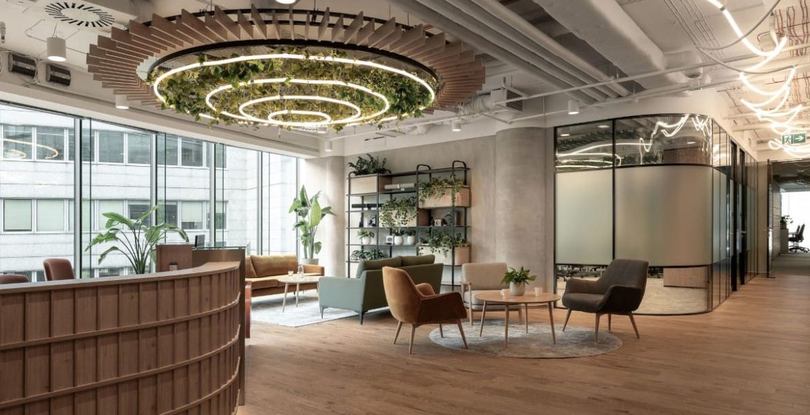 Nowa siedziba GN Polska, zaprojektowana przez warszawską pracownię Bit Creative.