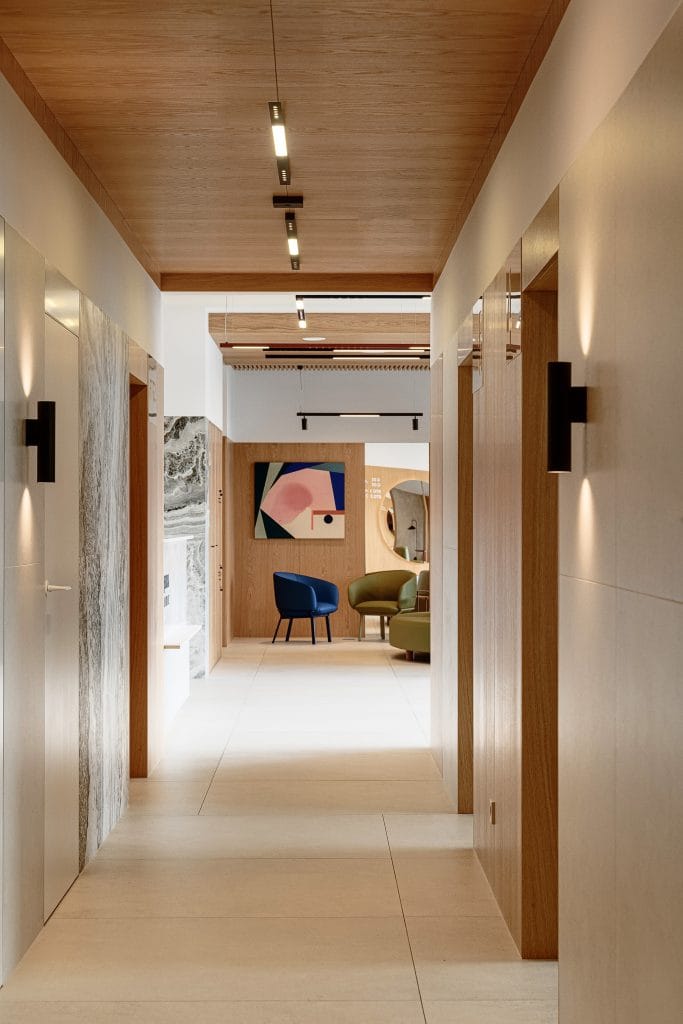 Dębowa Clinic, proj. MAKA STUDIO. Fot. Tom Kurek. Źródło: materiał prasowy AQForm.