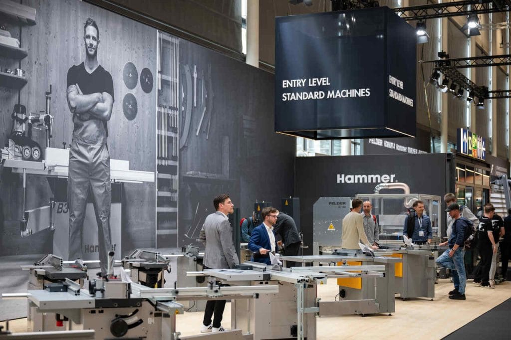 Stoisko marki Hammer wchodzącej w skład Grupy Felder. Fot. Rainer Jensen, Deutsche Messe.