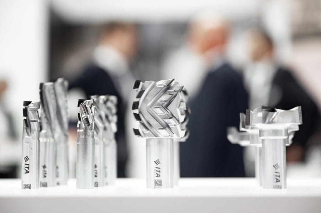 W tym roku na targach LIGNA ITA Tools zaprezentowała m.in. ofertę frezów diamentowych do obróbki drewna, produkcji mebli i obróbki materiałów kompozytowych. Fot. Rainer Jensen, Deutsche Messe.