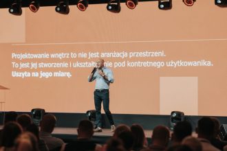 Krzysztof Miruć podczas Komfort Design Days 2025.