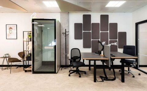 Showroom Nowy Styl i Kusch+Co w Manchesterze.