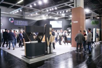 Stoisko Rehau podczas targów interzum 2025