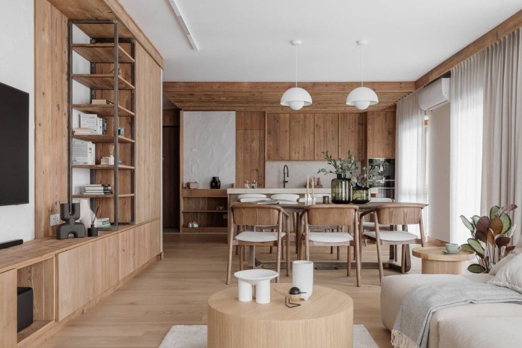 Anna Sokołowska za realizację „Nadmotławie: strefa dzienna z jadalnią” z podłogą Zero Waste Dąb Organic.