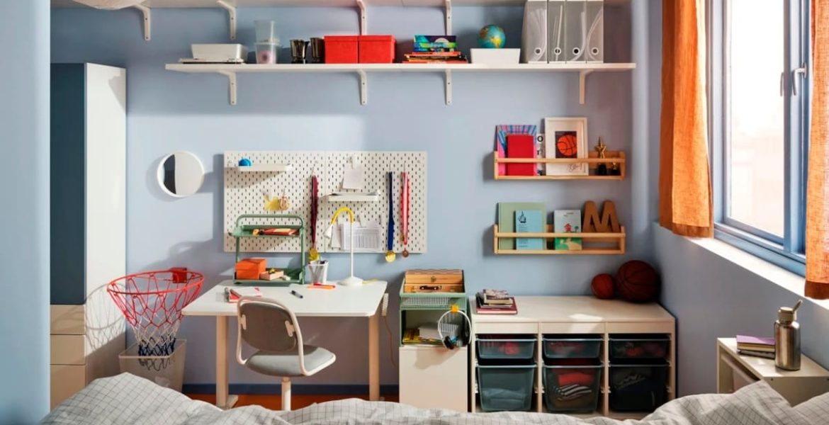 Pokój dziecka. Meble IKEA.