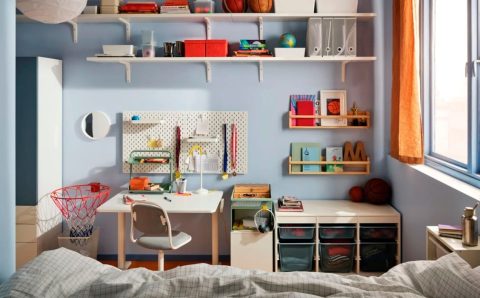 Pokój dziecka. Meble IKEA.