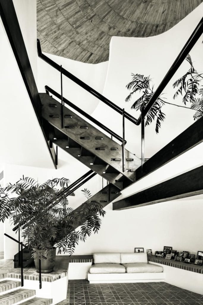 Wnętrze zaprojektowane przez Jerzego Zalszupina.