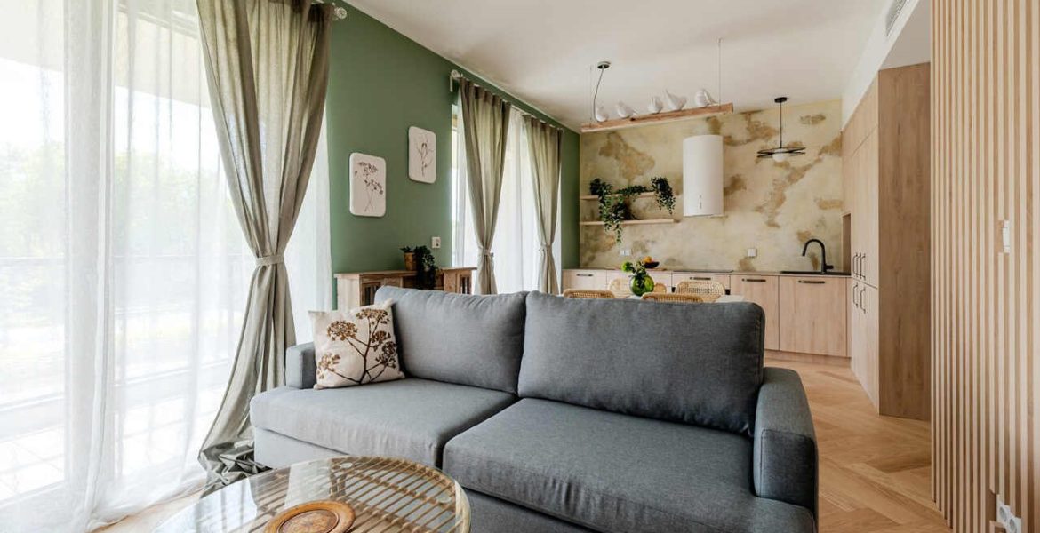 Projekt wnętrza: Joanna Grotkowska, Deer Design; Projekt zabudowy meblowej: Daniel Stochniałek, Deer Wood. Fot. Zagórny Studio.