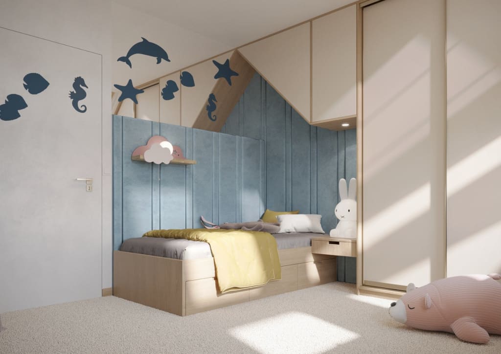 Galeria Wnętrz Domar, salon Komandor, pokój dziecięcy RO2.