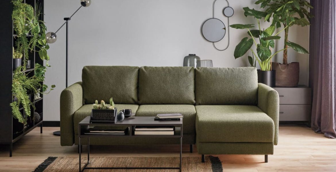 Galeria Wnętrz Domar, salon Wnętrza Vox, narożnik Todos.