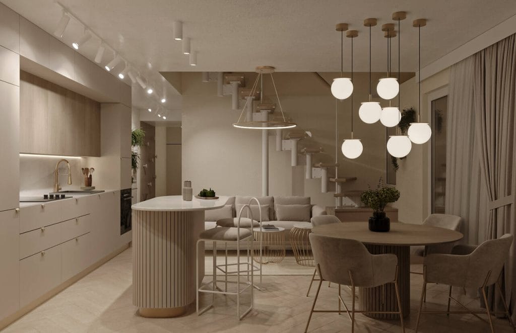 Wnętrze klasyczne to ciepła kolorystyka i naturalne kolory. Projekt: arch. wnętrz Anna Nowakowska-Manoryk, Nowakowska Interiors.