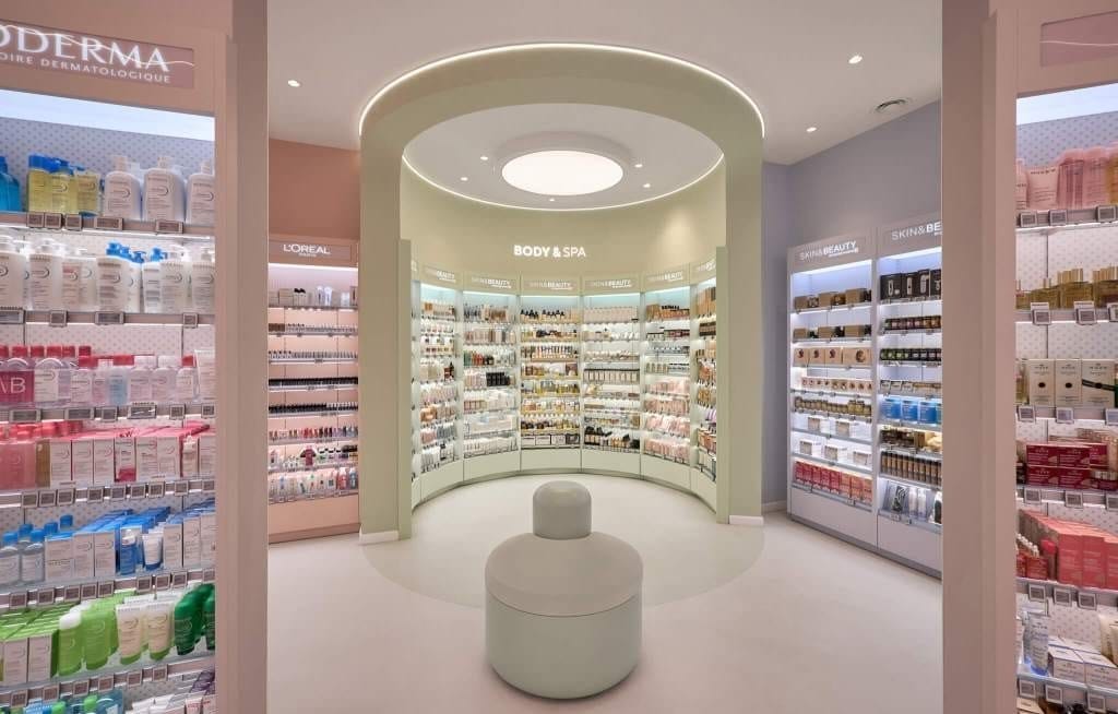 Skin & Beauty Concept Store, projekt Robert Majkut Design. Fot. Emi Karpowicz.