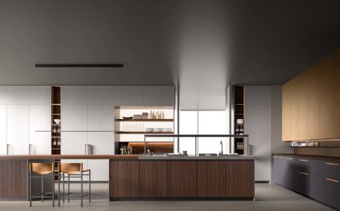 Najwyższa klasa zrównoważonego rozwoju: lakier do mebli Bluefin Terra-Diamond składa się w większości z surowców pochodzenia biologicznego. (Fot. Boffi)