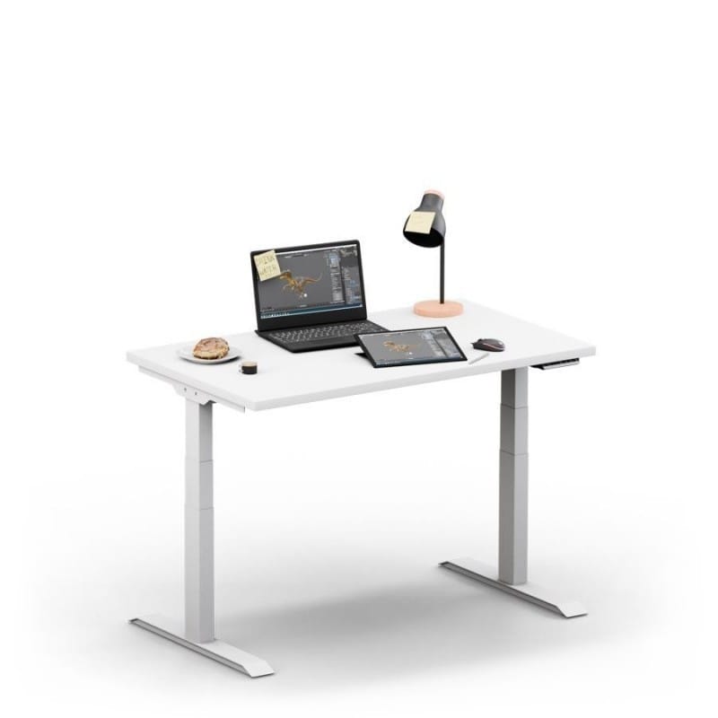 Ergonomiczne biurko z regulacją wysokości do komfortowej pracy przy komputerze