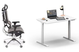 Ergonomiczne biurko i krzesło – komfortowa przestrzeń do pracy w biurze lub domu