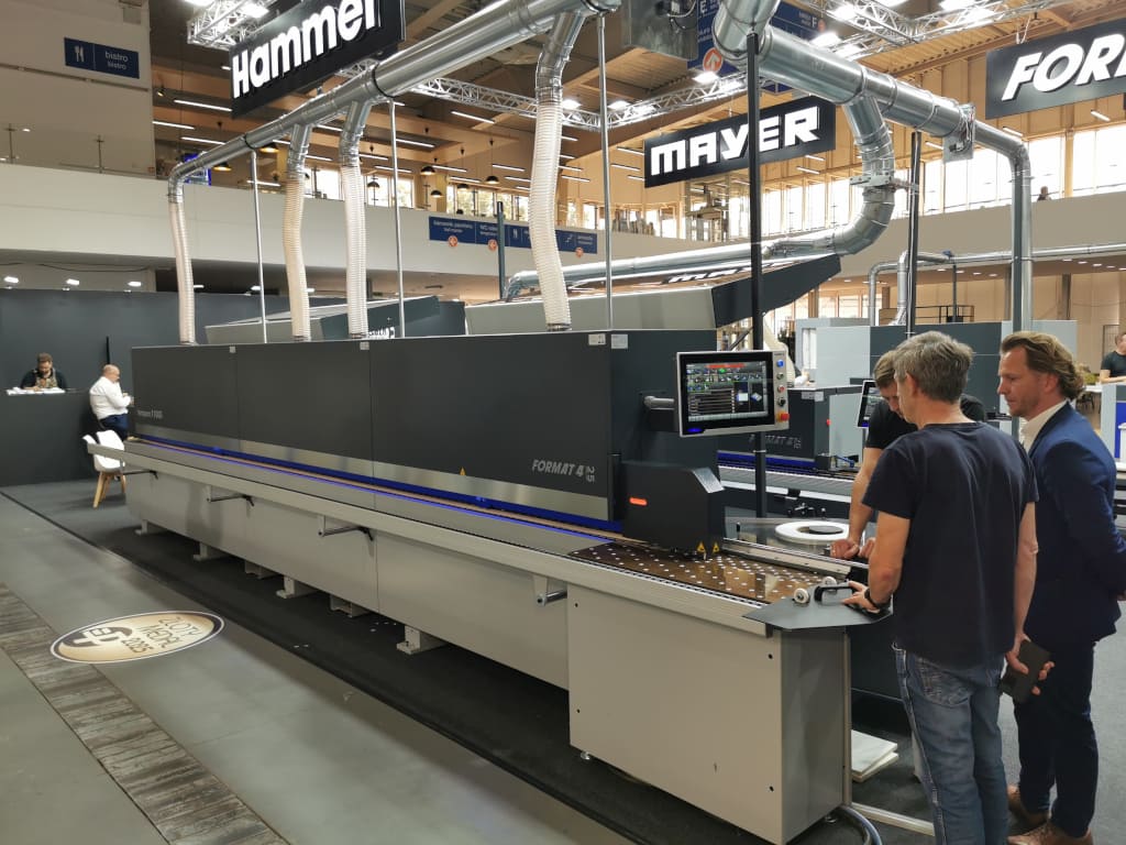 Złoty Medal targów DREMA 2025 zdobyła oklejarka prostoliniowa Tempora F1000 zgłoszona przez Felder KG / Felder Group Polska.