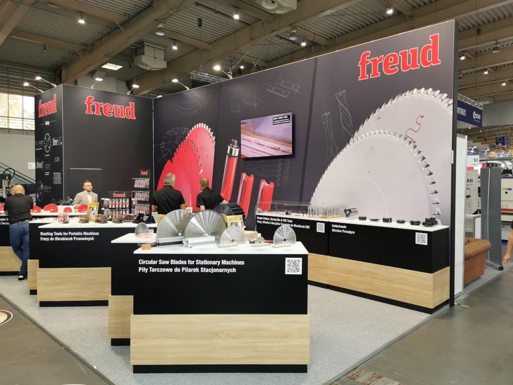 Dwa Złote Medale targów DREMA 2025 otrzymała firma Freud Societa Unipersonale. Pierwszy za piłę tarczową LU3D + podcinak, natomiast drugi za piły tarczowe LU5H do profili aluminiowych i PVC.