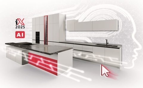 System Imos iX CAD/CAM. wizualizacja maszyny wraz z aproszeniem na targi DREMA 2024