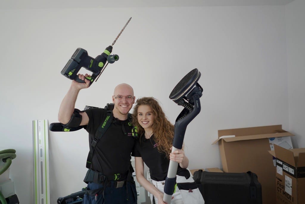 Para Rawiki, czyli Wiktoria i Rafał to zwycięzcy konkursu18V Experience 2024. Będą gośćmi specjalnymi Festool Roadshow 2025.