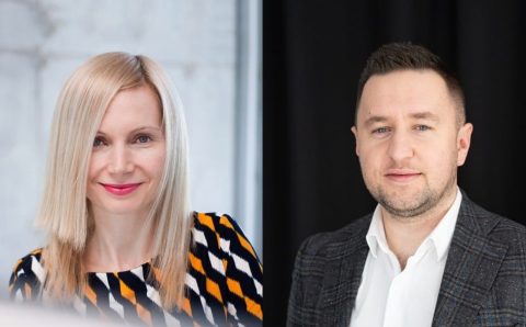Od lewej: dr inż. arch. Anna Vonhausen, współzałożycielka, wspólniczka i członkini Zarządu VANK i Piotr Pietras, współzałożyciel, akcjonariusz i prezes Zarządu Green Lanes.