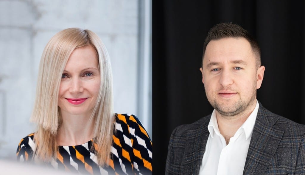 Od lewej: dr inż. arch. Anna Vonhausen, współzałożycielka, wspólniczka i członkini Zarządu VANK i Piotr Pietras, współzałożyciel, akcjonariusz i prezes Zarządu Green Lanes.