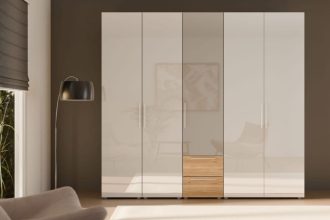 Modułowa szafa ModuKlix firmy FORTE z systemem Threespine