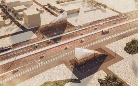 The Gateway of Civilization and Progress (Brama Cywilizacji i Postępu), projekt polskiego architekta Mirosława Nizio, założyciela pracowni Nizio Design International.