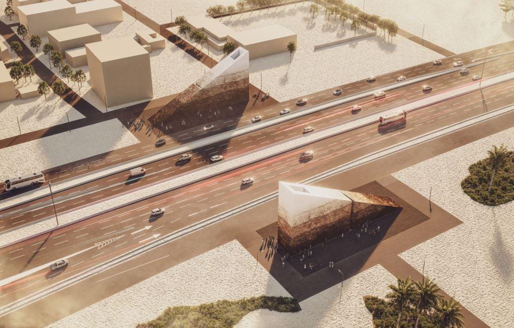 The Gateway of Civilization and Progress (Brama Cywilizacji i Postępu), projekt polskiego architekta Mirosława Nizio, założyciela pracowni Nizio Design International.