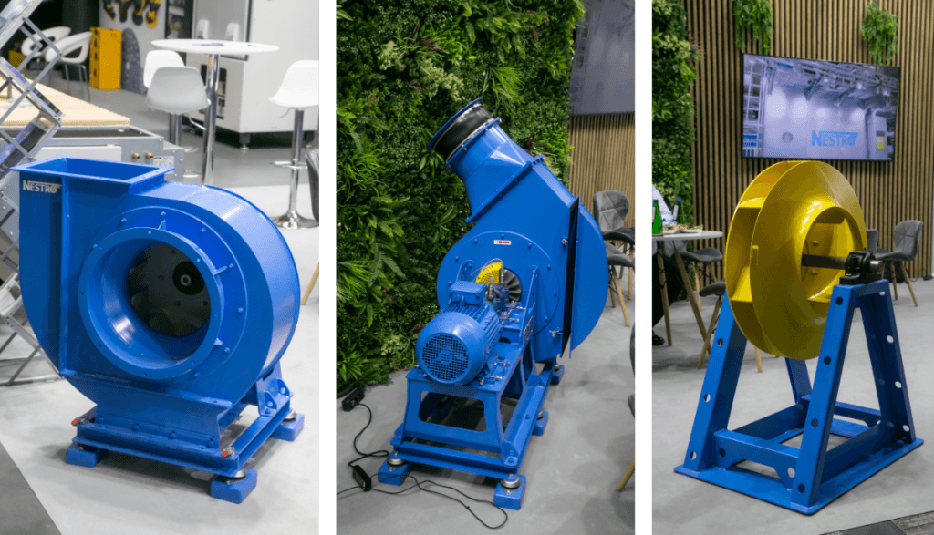 Systemy odpylania i wentylatory NESTRO prezentowane podczas targów DREMA 2025