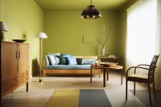 Kolor Roku 2026 – L391 Chameleon Tikkurila to wszechstronny żółto-zielony odcień, który symbolizuje odporność, optymizm i wyrażanie siebie.