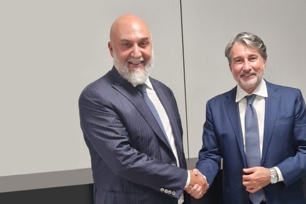 Od lewej: Enrico Aureli, prezes Acimall, Federico Broccoli, wiceprezes Acimall.