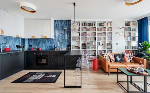 Projekt wnętrza: Magdalena Dobródzka, Pracownia O Z KRESKĄ. stylizacja sesji zdjęciowej: Magdalena Dobródzka i Monika Rozowska. Autor zdjęć: Cykada Studio Monika Rozowska.