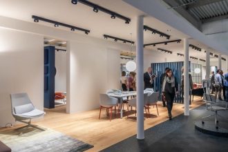 Ekspozycja marki .mdd na targach w Nadarzynie w 2019 r. Fot. Tomasz Markowski / BIZNES.meble.pl.