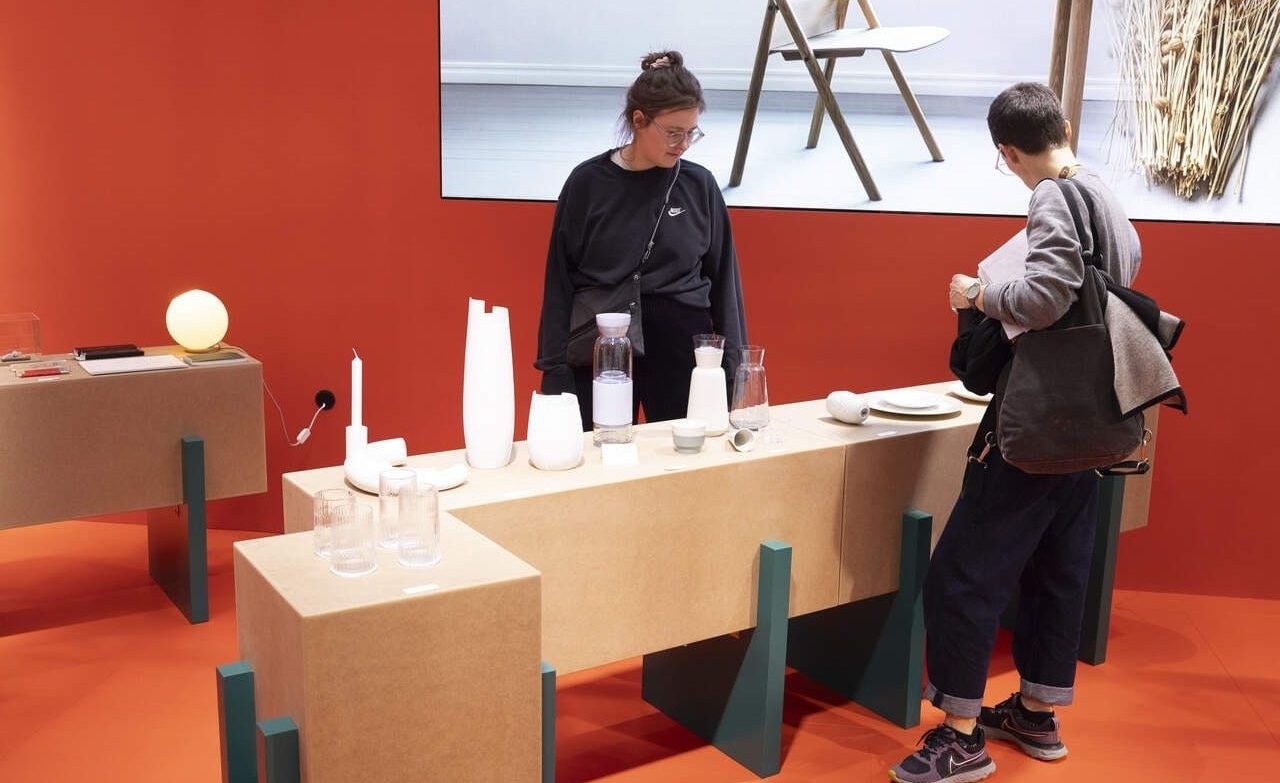 W strefie trendów w foyer hali 4.1. najnowsze tendencje są prezentowane za pomocą wybranych produktów wystawców. Fot. Jens Liebchen / Messe Frankfurt.