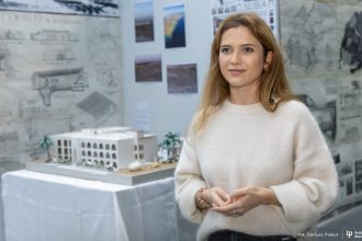Mgr inż. arch. Karolina Misiuk z Wydziału Architektury Politechniki Białostockiej. Fot. Dariusz Piekut.