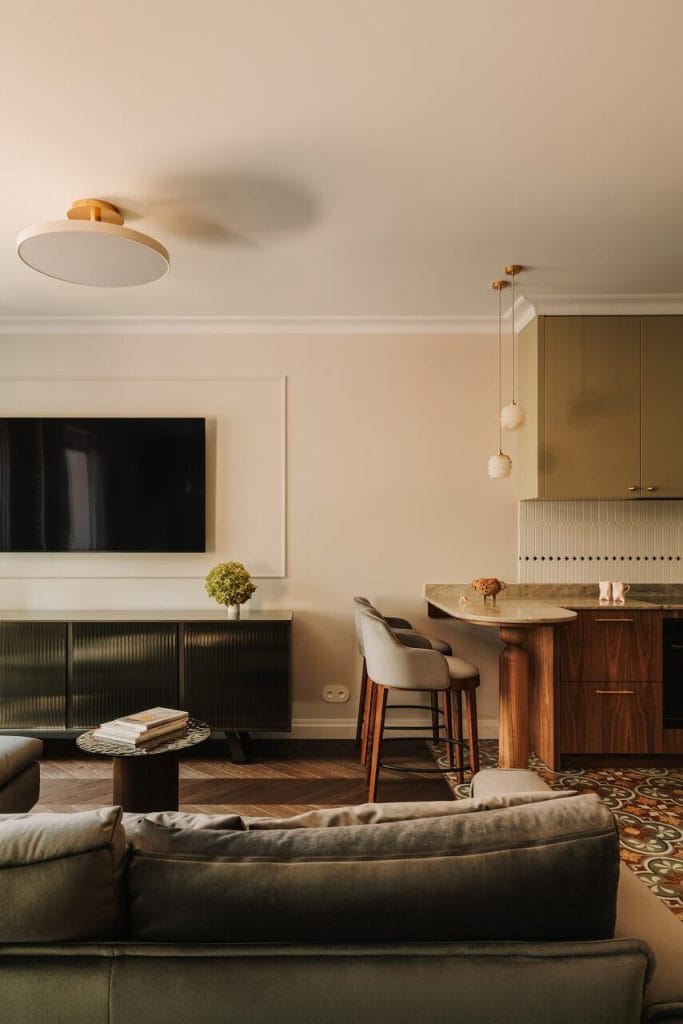 Projekt Anna Budzowska z pracowni Buduar. Fot. Migdał Studio.