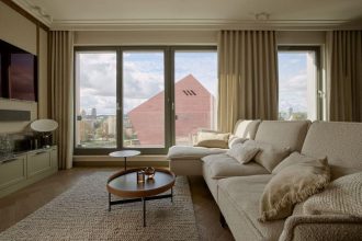 Apartament w prestiżowej inwestycji Brabank. Fot. Emi Karpowicz. Sesja wykonana na zlecenie MO Real Estate z Gdańska.