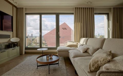 Apartament w prestiżowej inwestycji Brabank. Fot. Emi Karpowicz. Sesja wykonana na zlecenie MO Real Estate z Gdańska.