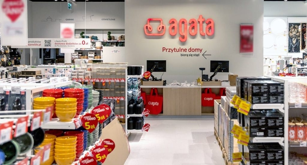 Agata w Galerii Północnej. Fot. Biuro prasowe Agata.