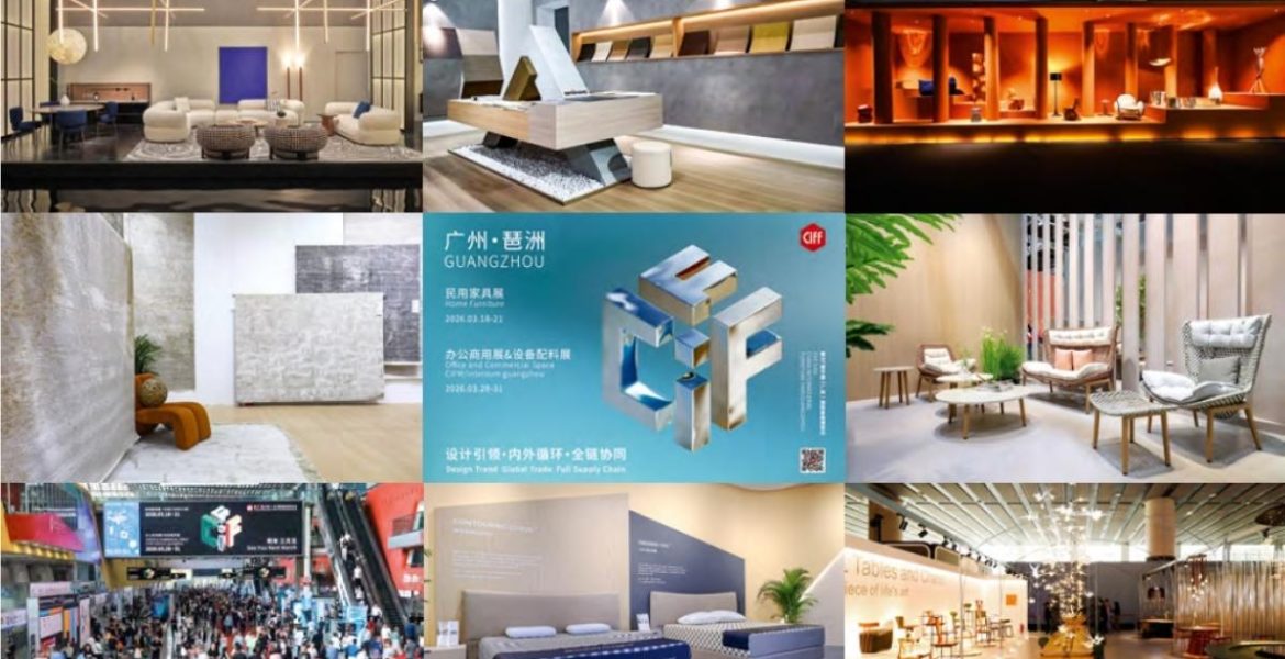 Kolaż zdjęć targi CIFF Guanghzou 2026