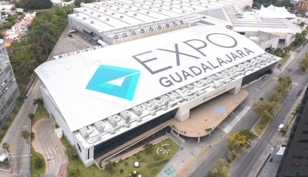 Hala wystawiennicza Expo Guadalajara – przestrzeń dla targów i wydarzeń branżowych w Meksyku.