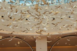 Instalacja Edyty Barańskiej dla Dubai Mall. Fot. Artur Walczewski.