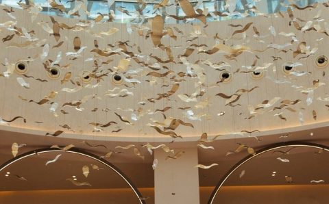 Instalacja Edyty Barańskiej dla Dubai Mall. Fot. Artur Walczewski.