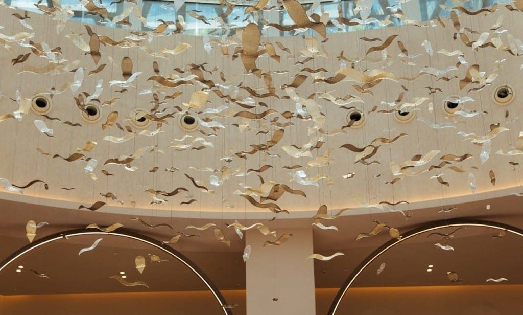 Instalacja Edyty Barańskiej dla Dubai Mall. Fot. Artur Walczewski.